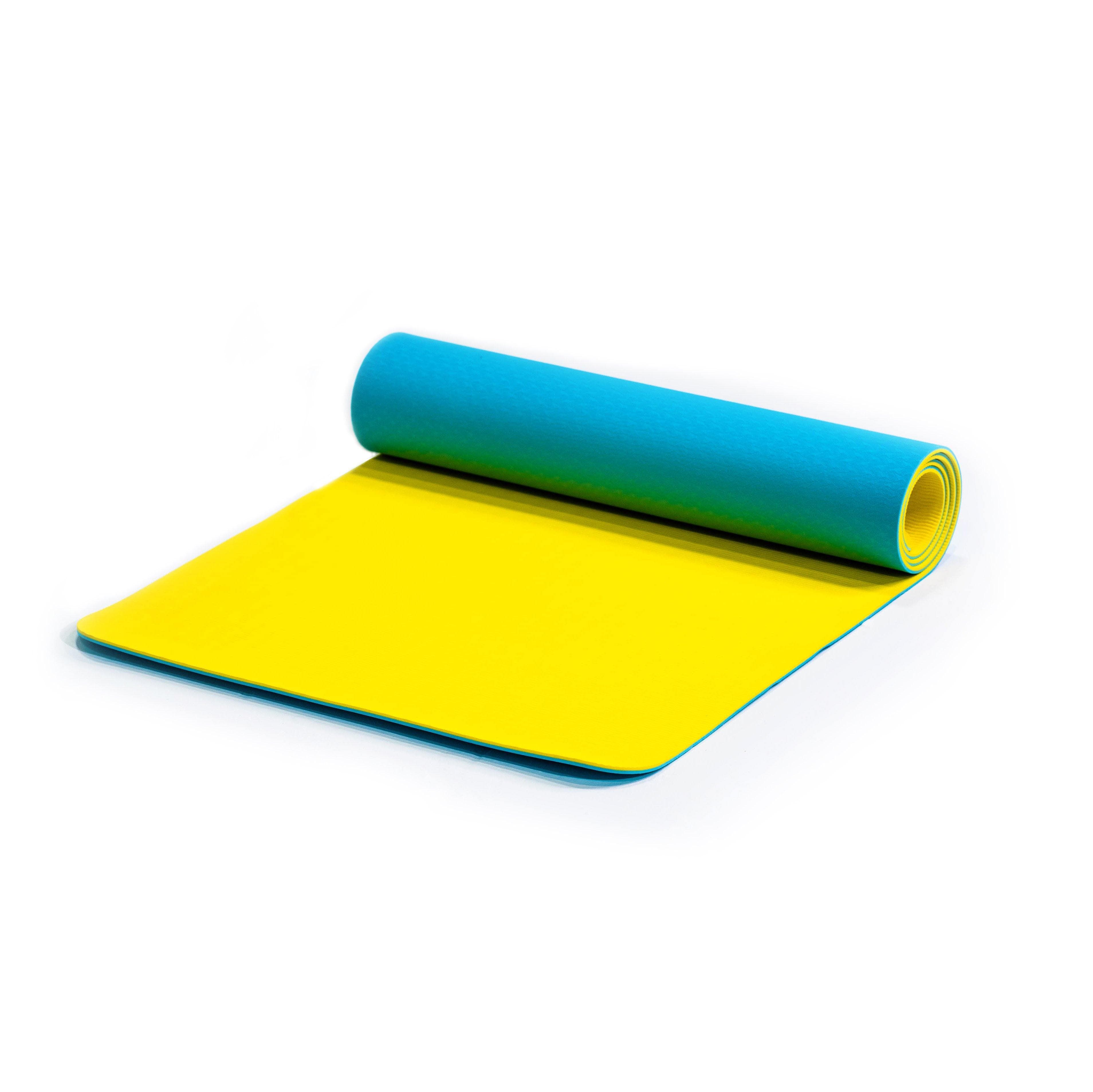 The perfect at-home or on-the-go workout accessory, the Redge Workout Mat is an eco-friendly mat, designed with double-layer anti-tear, non-slip texture, cushioning, and resilience. This extra-large mat is perfect for any type of exercise! Available at https://www.getredge.com/products/redge-double-sided-workout-mat