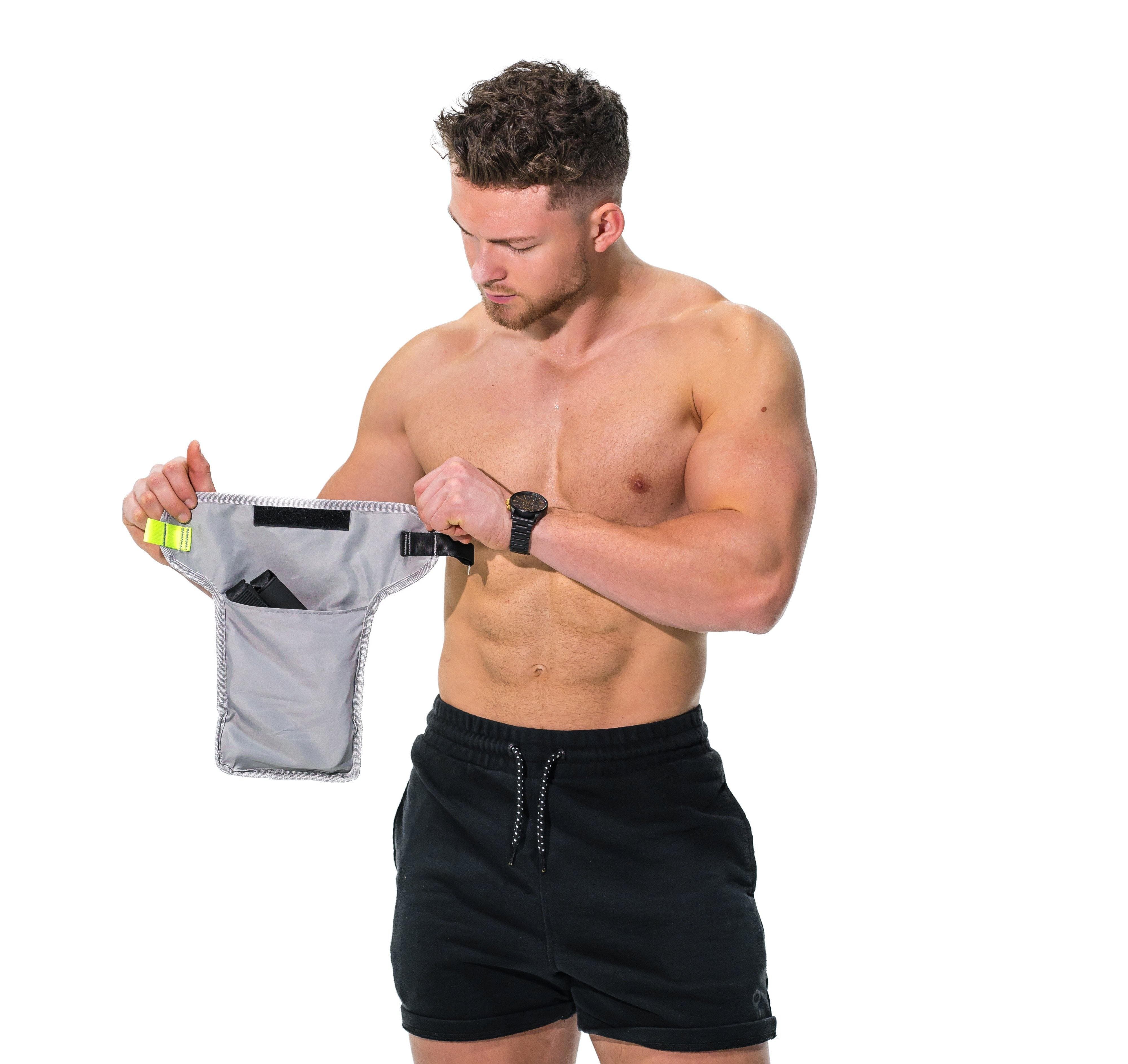 Man modeling the Redge Fit Capsule Available at https://www.getredge.com/products/redge-fit-capsule